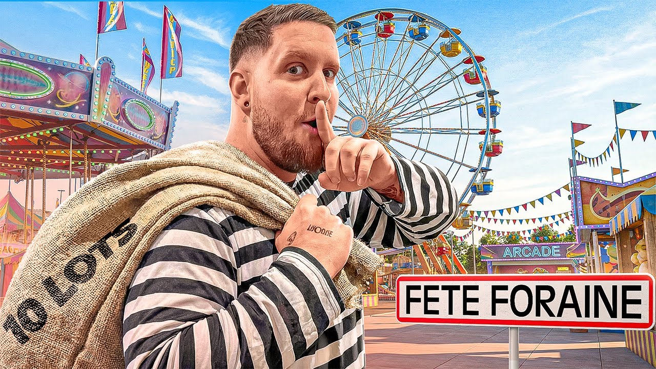 ÉNORME BRAQUAGE À LA FÊTE FORAINE (ON GAGNE DES GROS LOTS) La Flèche