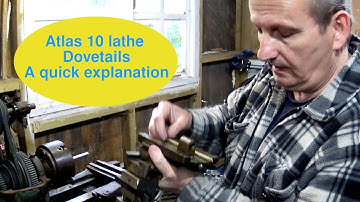 Atlas 10 Lathe Dovetails