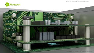 Fivetech–Double Spool for AI Server PCBs - Save Space with 3D Stacking
