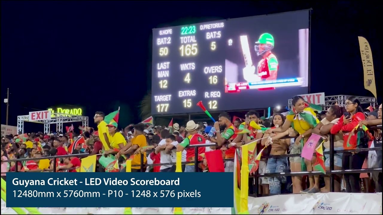 Cricket Scoreboard - Guyana