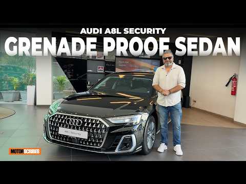 Audi A8L Security | VR10 Bulletproof Luxury Sedan | 571hp Armoured Car That Does 0–100km/h in 6s