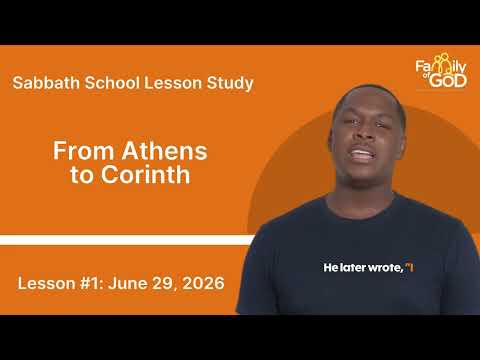 Sabbath School Lesson Summary: Lesson 1 (Monday)