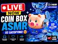 Live ASMR Piggy Bank House | Relaxing sleep Sounds #shorts #asmr #trending #shortsfeed .