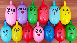 Fluffy Slime With Colorful Funny Balloons Satisfying Asmr #1547