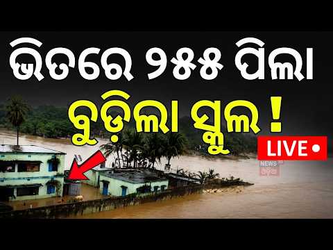 ଫସିଛନ୍ତି ୨୫୦ ପିଲା ! 250 School Children Trapped In Flood Water | Odisha Flood Update | Odia News