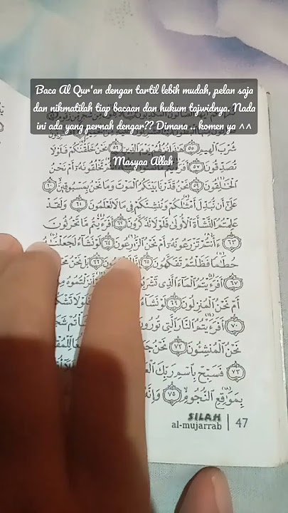 Membaca Al Qur'an lebih mudah dan menyenangkan dengan tartil | #tartil #tartilmerdu #purworejo