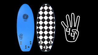 4-4 Short Softboard Profile
