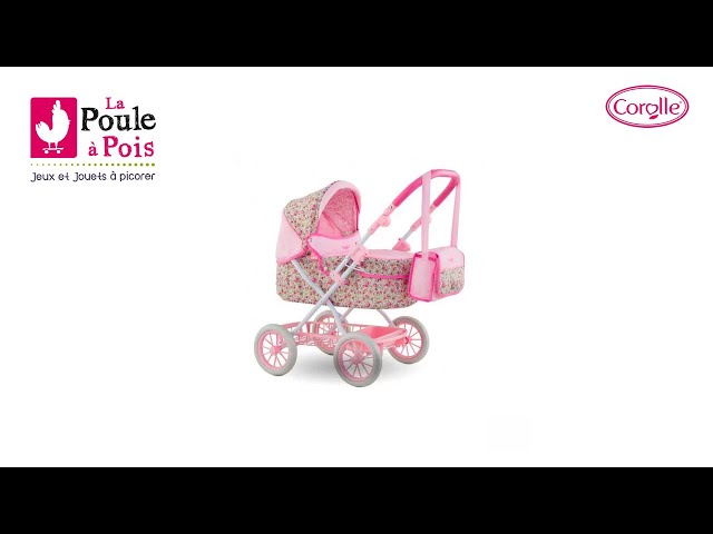 CC23 COROLLE - LANDAU FLEURI POUR POUPONS - POUPÉES, BARBIE ET