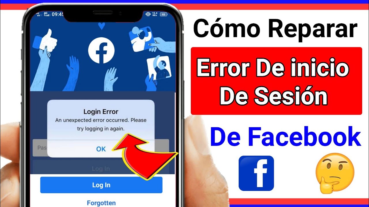 Cómo solucionar el problema al iniciar sesión en Facebook está