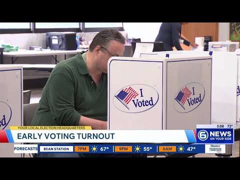 Knox County early voting up over 50% from 2022 in first 5 days