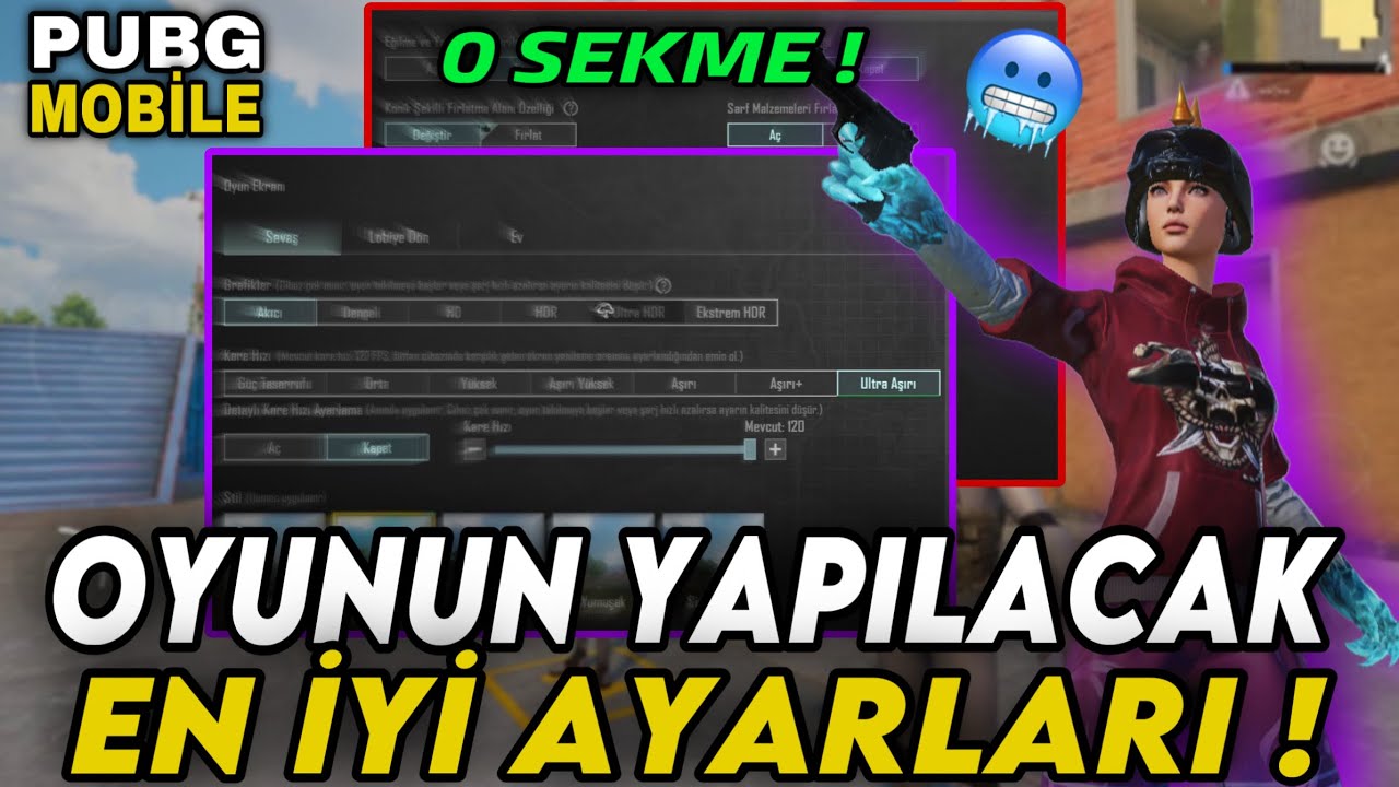 HER CİHAZA EN İYİ ŞEKİLDE OLAN HASSASİYET KONTROL 😱! BU AYARLARI YAP YENİLMEZ OLACAKSIN |PUBG MOBİLE