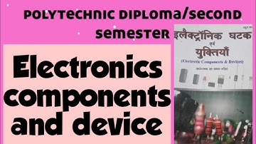 electronics component and device MCQ# polytechnic semester classes#diploma classes#byExtra power: