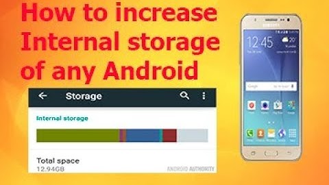 How to increase internal Storage of Android | Secret Code