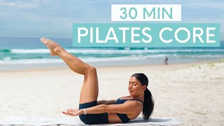 30 Min Pilates Core Workout At-Home Pilates Abs Moderate