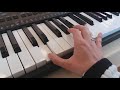 Ein bisschen Frieden auf dem Keyboard (Melodie)