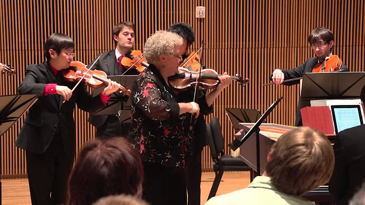 Vivaldi's Concerto for violin "Il favorito," RV 277 performed by NYBI and Monica Huggett