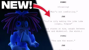 *NEW* Episode 7 SCRIPT Leak - The Amazing Digital Circus