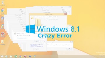Windows 8.1 Crazy Error (English)