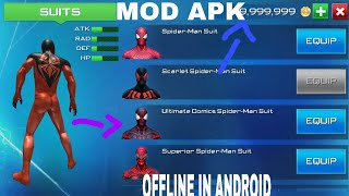 The amazing spiderman 2, mod apk all suit unlock unlimited money gameplay   This video gameplay of the amazing spiderman 2 agar Aapko iska link chahiye  to comment box me commet karde