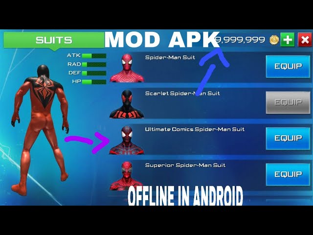 The amazing spiderman 2, mod apk all suit unlock unlimited money gameplay   This video gameplay of the amazing spiderman 2 agar Aapko iska link chahiye  to comment box me commet karde