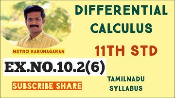 11th Std Maths Ex.10.2(6) Find derivatives of the Function g(t)= 4sect+ tant