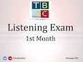 Listening Exam Beginners 1 TBC AFRICA USA English Program 