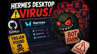 ⚠️ Hermes Desktop Trojan Found? GitHub Malware Problem Is Getting Worse Profile