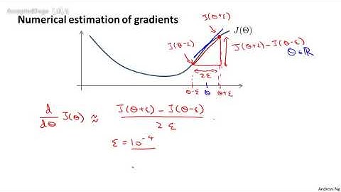 55机器学习（Machine Learning）- 吴恩达（Andrew Ng）中文字幕版 Gradient Checking 【中英】