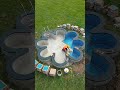 We Built a FLOWER-Shaped Pool! 🌸 Backyard Transformation Timelapse.