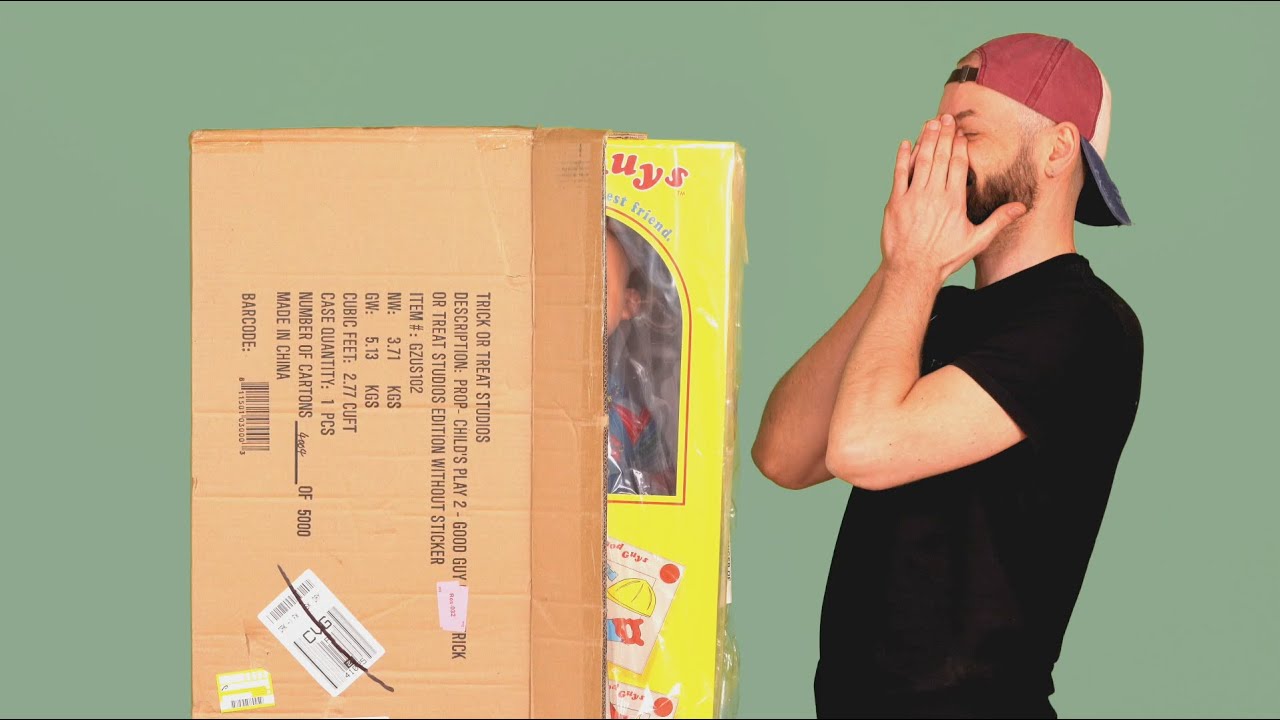 CHILD'S PLAY GOOD GUY CHUCKY DOLL UNBOXING: TRICK OR TREAT STUDIOS