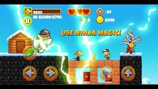 Ninja Kid vs Zombies "Arcade Platform Games" Android Gameplay Video screenshot 1