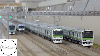 【Re-Color】Nゲージ 鉄道模型 E231系山手線、埼京線、りんかい線、山手貨物線 Modelleisenbahn Modellbahn Model Railroad