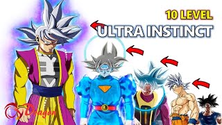 10 CẤP ĐỘ CỦA ULTRA INSTINCT