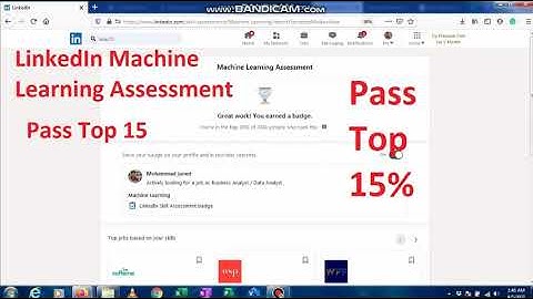 LinkedIn Machine Learning Assessment Top 15%