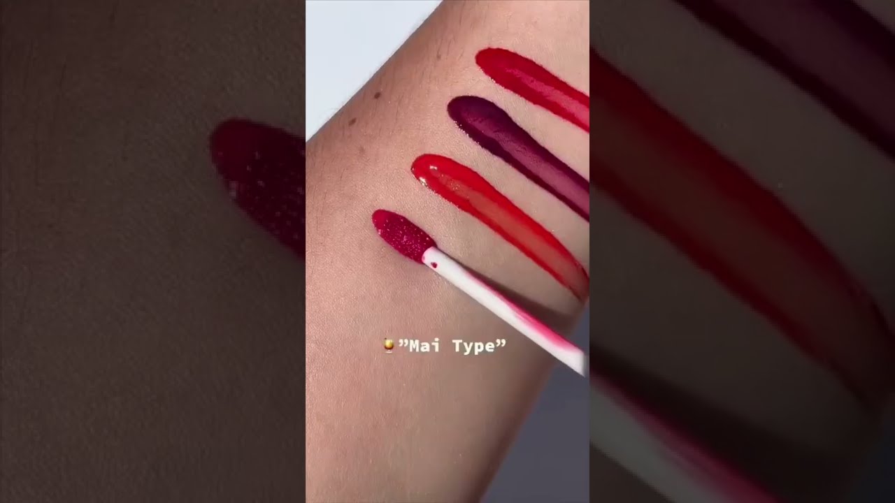 2022 Summer Makeup Must Have Poutsicle Glossy Hydrating Lip Stain Before And After 