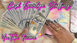 CASH STUFFING YOUTUBE INCOME | #cashbudgeting  #howtosavemoney  #cashenvelopesystem by DaisyBudgets 5,010 views 1 month ago 16 minutes