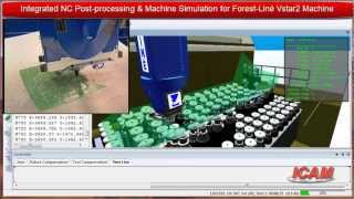 Icam - Nc Post-Processing, Cnc Machine Simulation, G-Code Simulation, Cnc Crash Avoidance