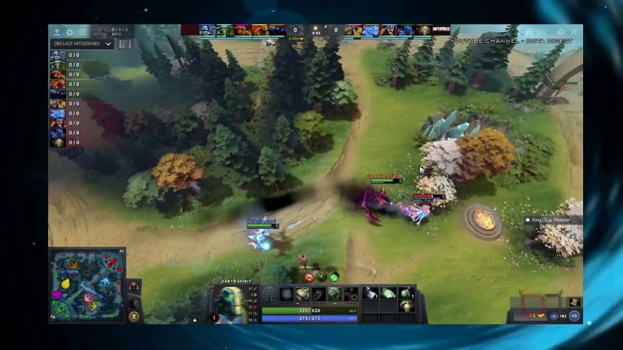 [KGG] Dire vs Infamous   PPD's team Debut! King's Cup 2017 Highlights Dota 2 Part 8