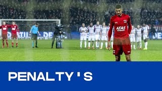 PENALTYSERIE | De volledige strafschoppenreeks bij Willem II - AZ