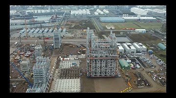 Installatie fornuis INEOS Project ONE / Installation furnace INEOS Project ONE