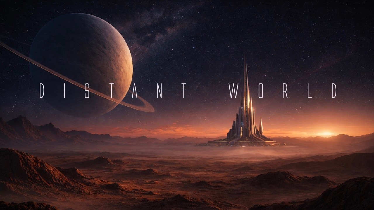 Distant World || Relaxing Ambient SPACE Music 🎧 [Deep Cosmic Ambience]