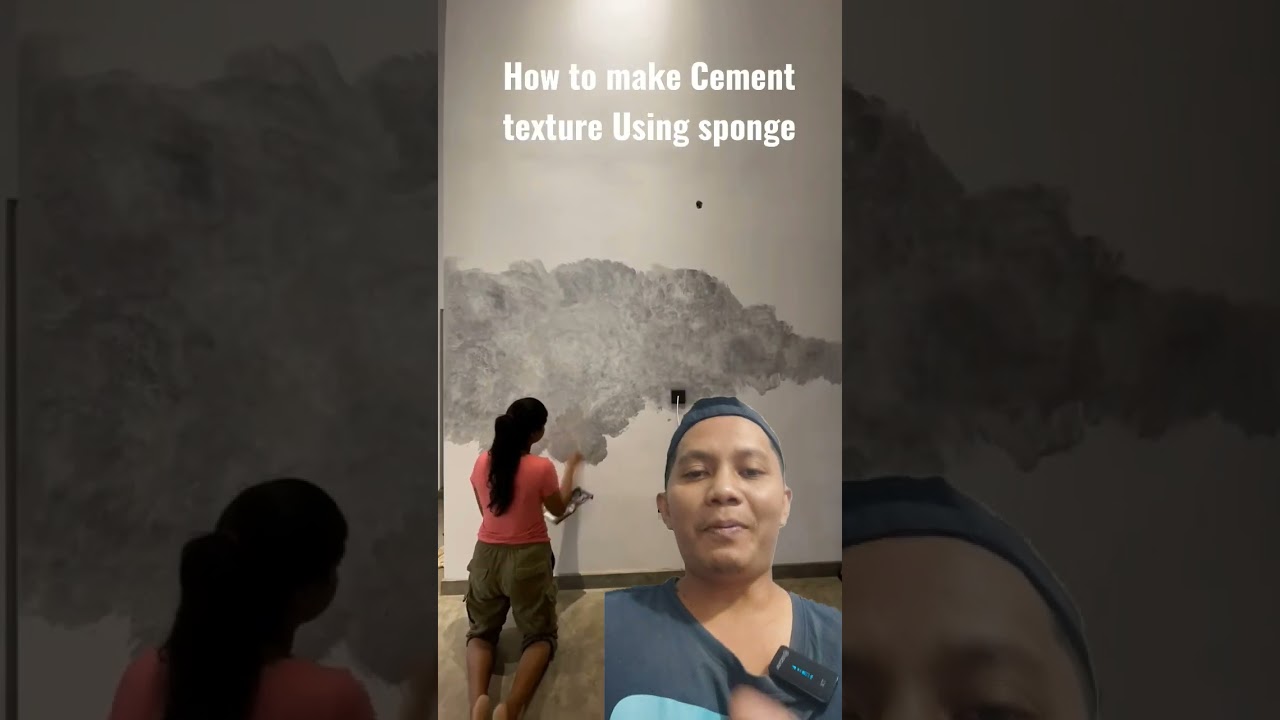 cara buat dinding Unfinished ala industrial