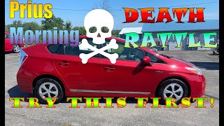 20102015 Prius Morning Death Rattle Test! Head gasket or not? 3rd Gen