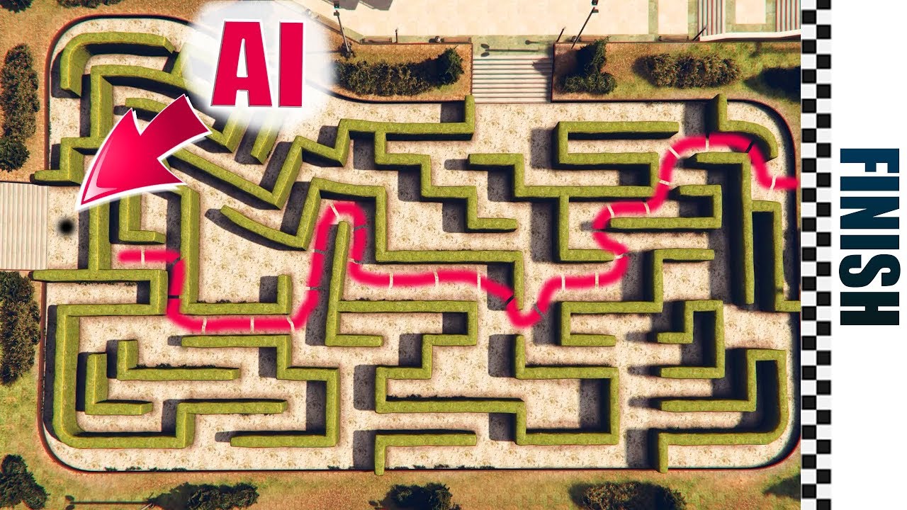 on the map gta v maze