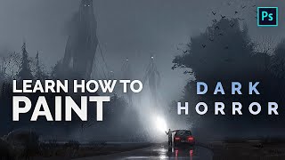 Learn To Paint Horror Art! Halloween Special