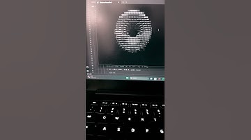 Coding Spinning Donut 🍩 💫#shorts