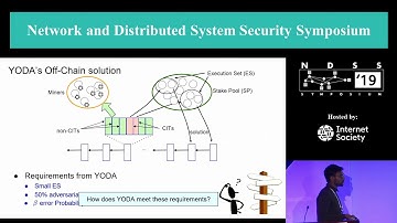 NDSS 2019 YODA: Enabling computationally intensive contracts on blockchains