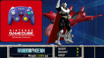 F-Zero GX on Switch 2 GameCube Classics: Master Class beaten with Rainbow Phoenix