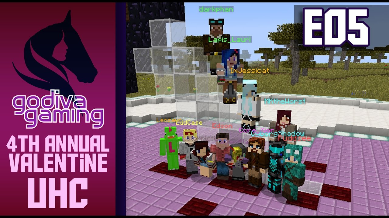 Godiva Gaming Valentine UHC- S4 E5 Creeper Surprise!