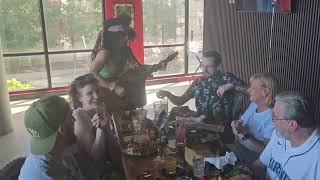 Katy gets a Rockstar Singing Telegram!